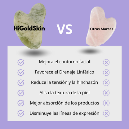 Set Facial Gua Sha - HiGoldSkin